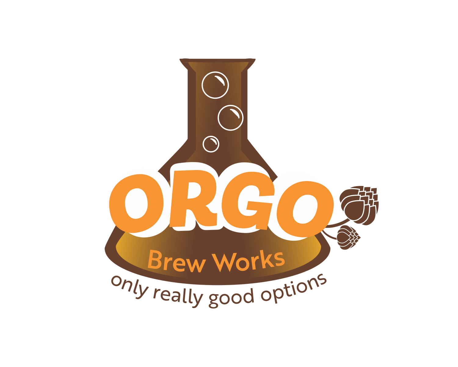 Logo Design by Dhidesign for ORGO Brew Works | Design #13684236