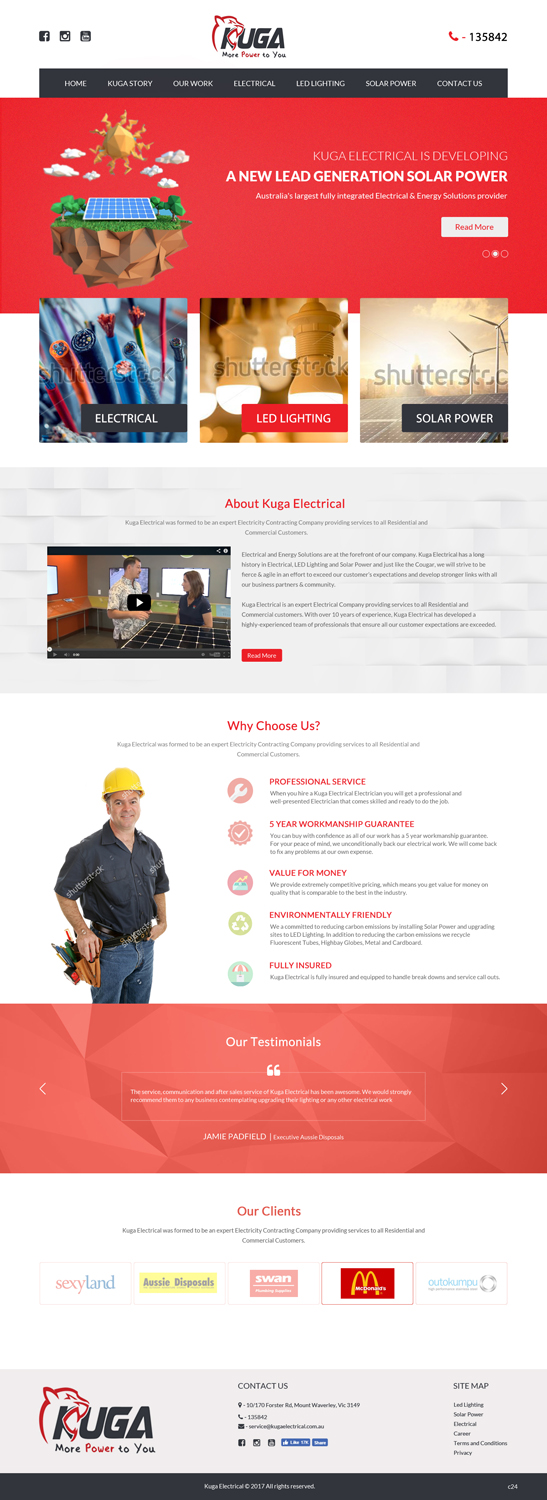 Web Design by pb for this project | Design #13561102