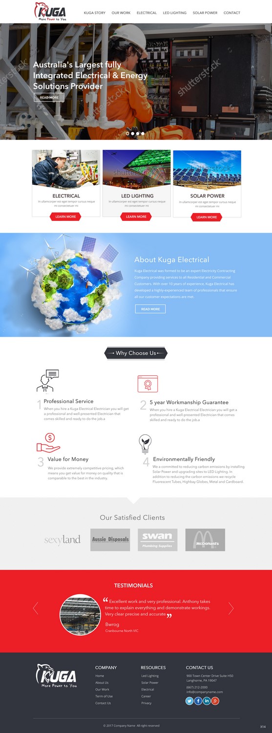 Web Design by pb for this project | Design #13561225