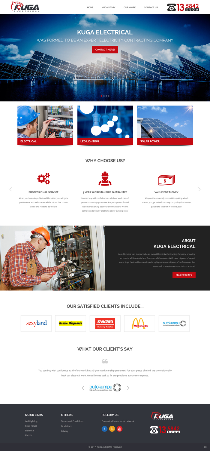 Web Design by pb for this project | Design #13574253