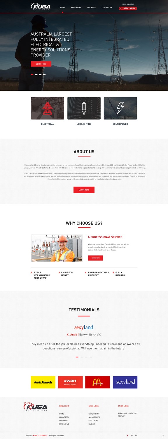 Web Design by pb for this project | Design #13574273