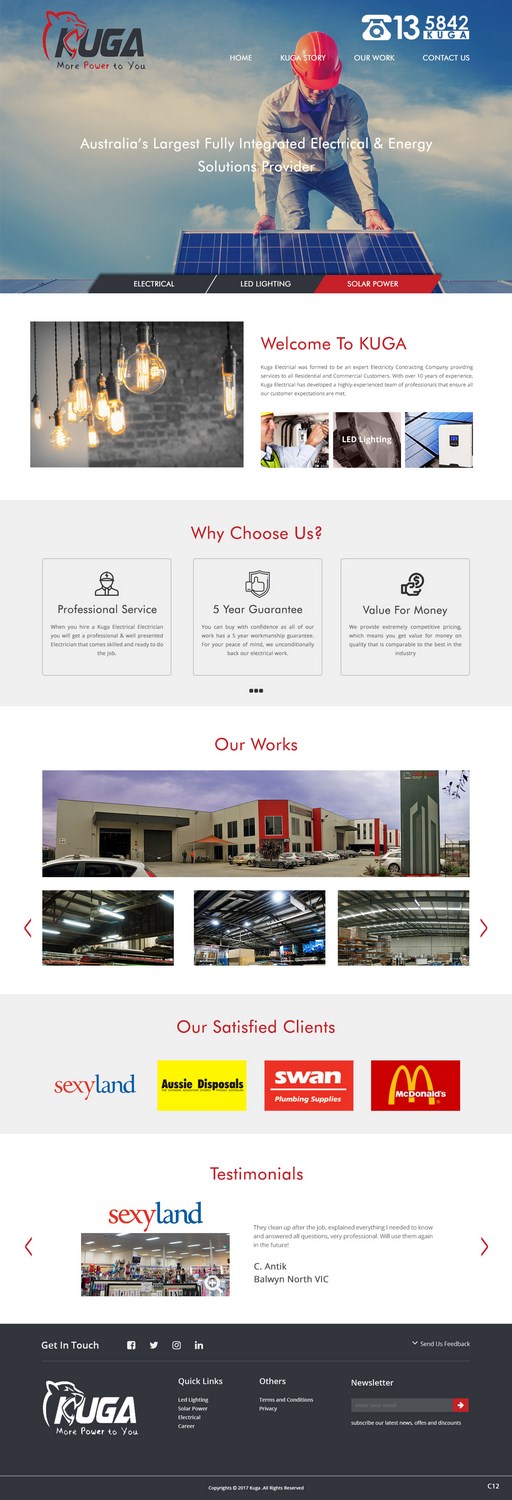 Web Design by pb for this project | Design #13574274