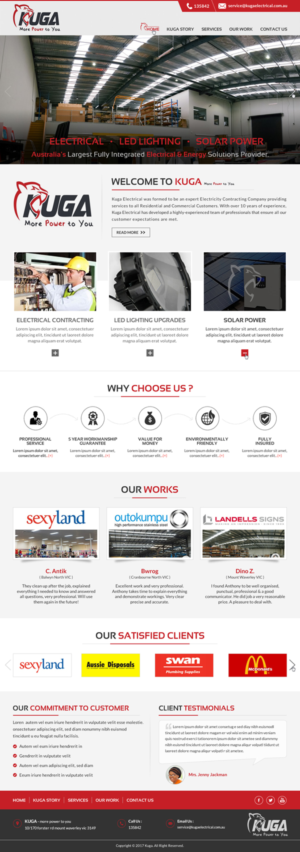 13 Kuga - new website design project | Diseño Web por Sbss