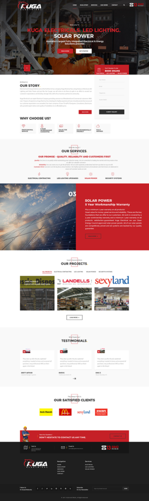 Diseño Web por MOATAZ AZAB para este proyecto | Diseño #13529527