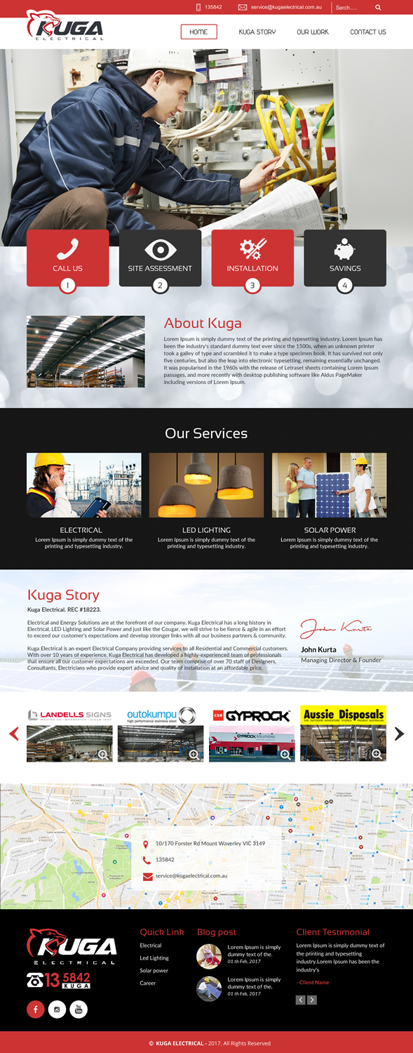 Web Design by rightway for this project | Design #13571934