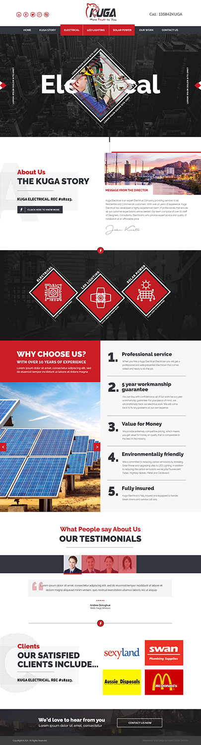 Web Design by Vortex Global for this project | Design #13591592