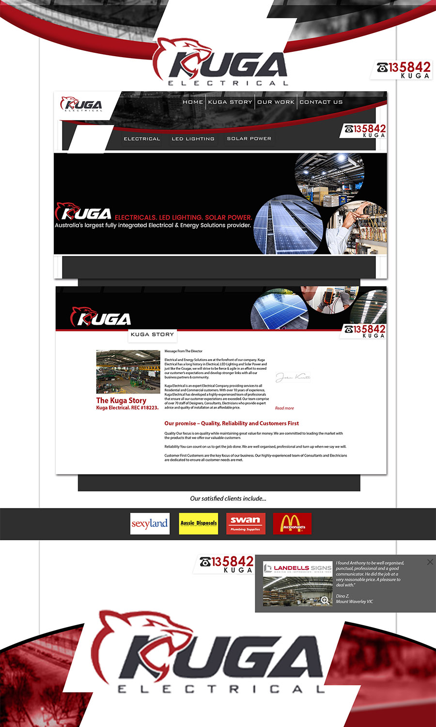 Web Design by juandff for this project | Design #13546299