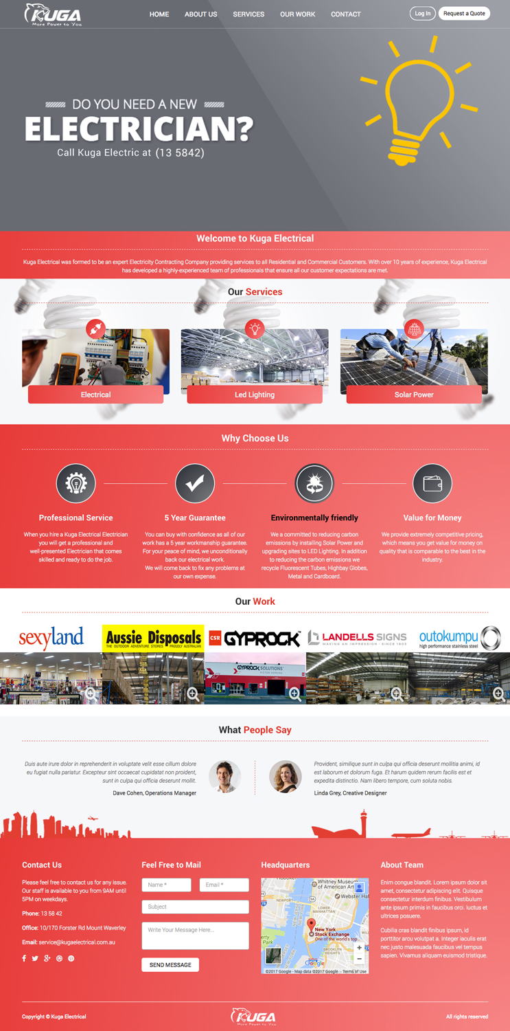 Web Design by cCopilot for this project | Design #13559592