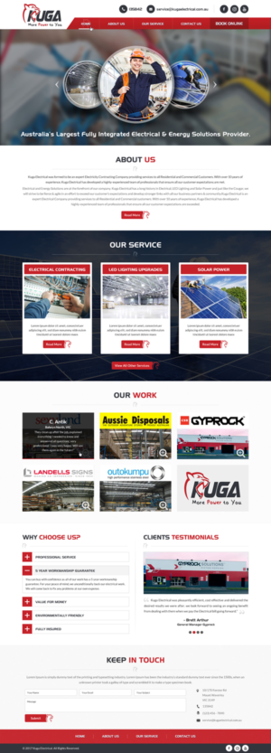 Web Design by jdv for this project | Design: #13528580