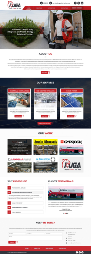 Web Design by jdv for this project | Design: #13528581