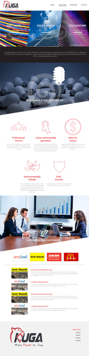 Web Design by betablocker for this project | Design: #13574141