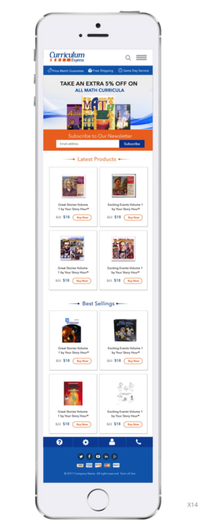 Web Design by pb for Curriculum Express | Design: #13574136