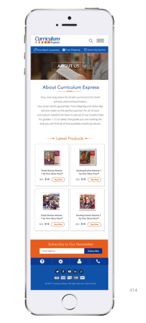 Web Design by pb for Curriculum Express | Design: #13574137