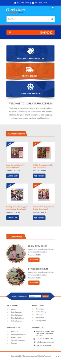 Web Design by pb for Curriculum Express | Design: #13653443