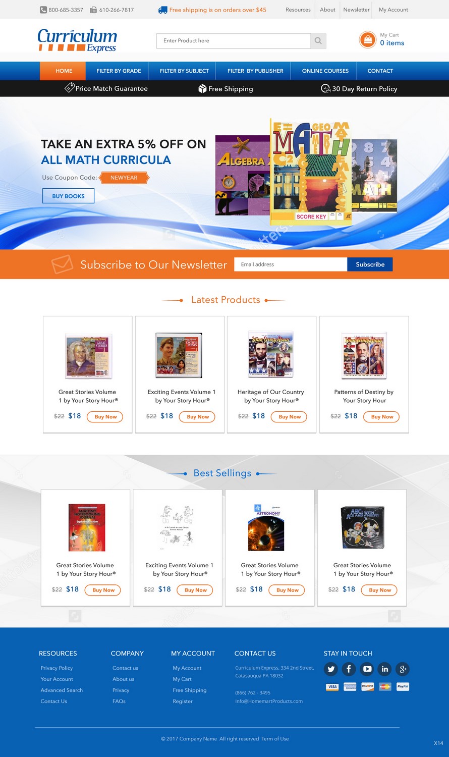Web Design by pb for Curriculum Express | Design #14018110