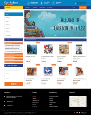 Web Design by e-graphics for Curriculum Express | Design: #13664712