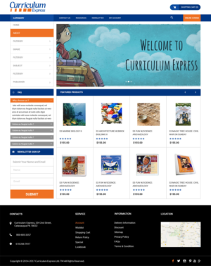 Web Design by e-graphics for Curriculum Express | Design: #13711023