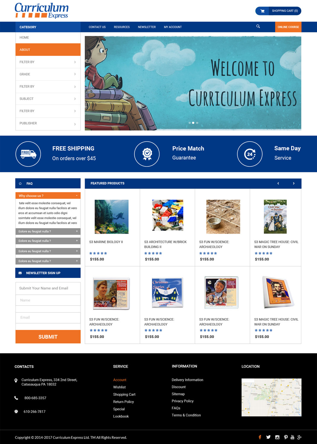 Web Design by e-graphics for Curriculum Express | Design #13711025