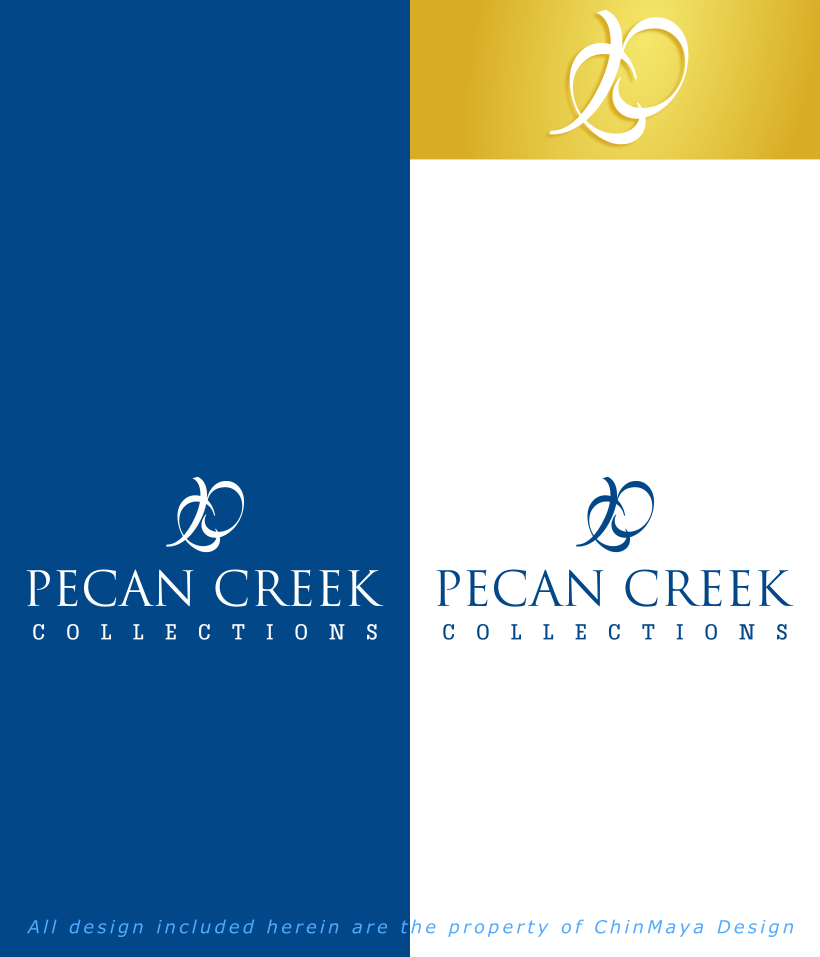 Diseño de Logo por ChinMaya para Pecan Creek Collections | Diseño #13530296