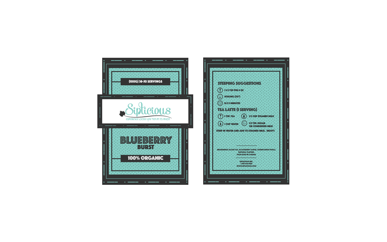 Label Design by Vinh Nguyen 2 for Siplicious Inc. | Design #13693584