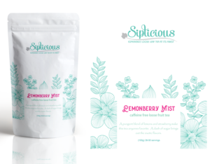 labels loose leaf tea business