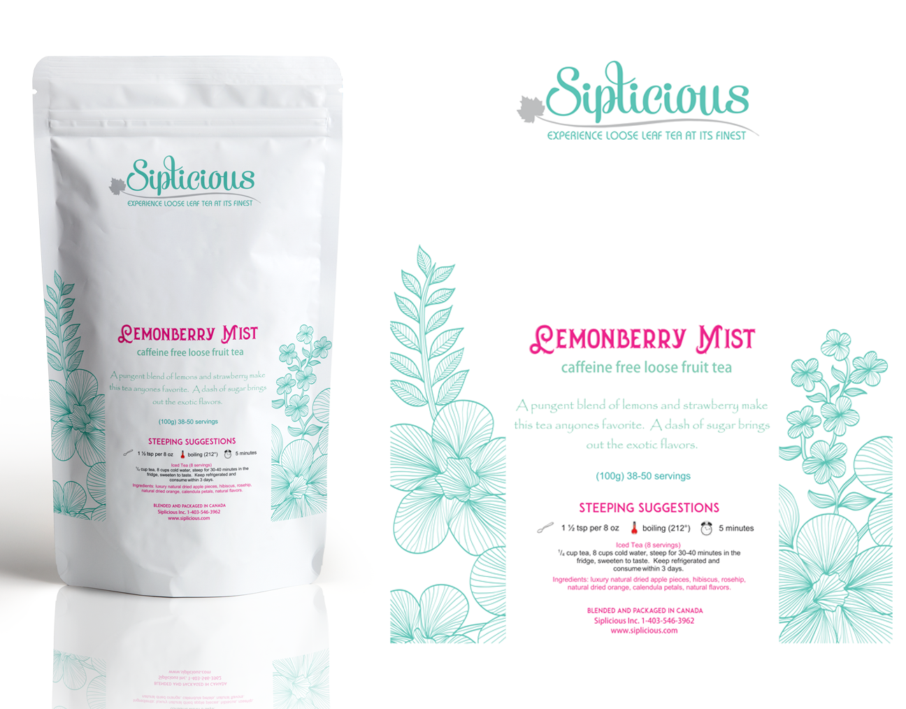 Label Design by Nexsus for Siplicious Inc. | Design #13826269