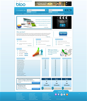 Web Design by pb for this project | Design: #541445