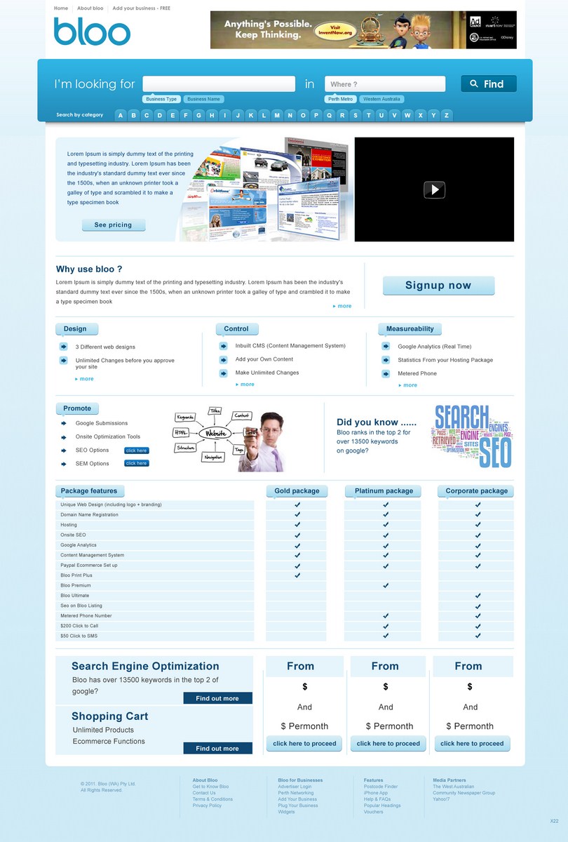 Web Design by pb for this project | Design #541446