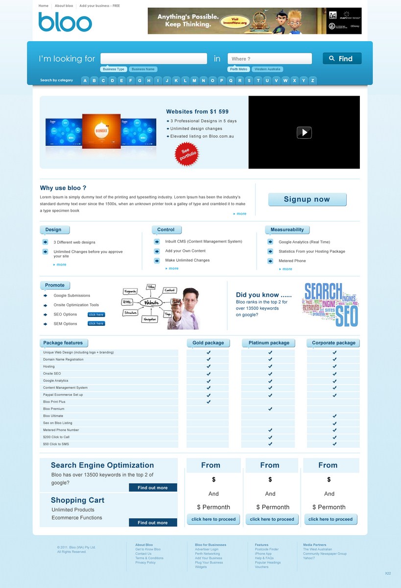 Web Design by pb for this project | Design: #542217