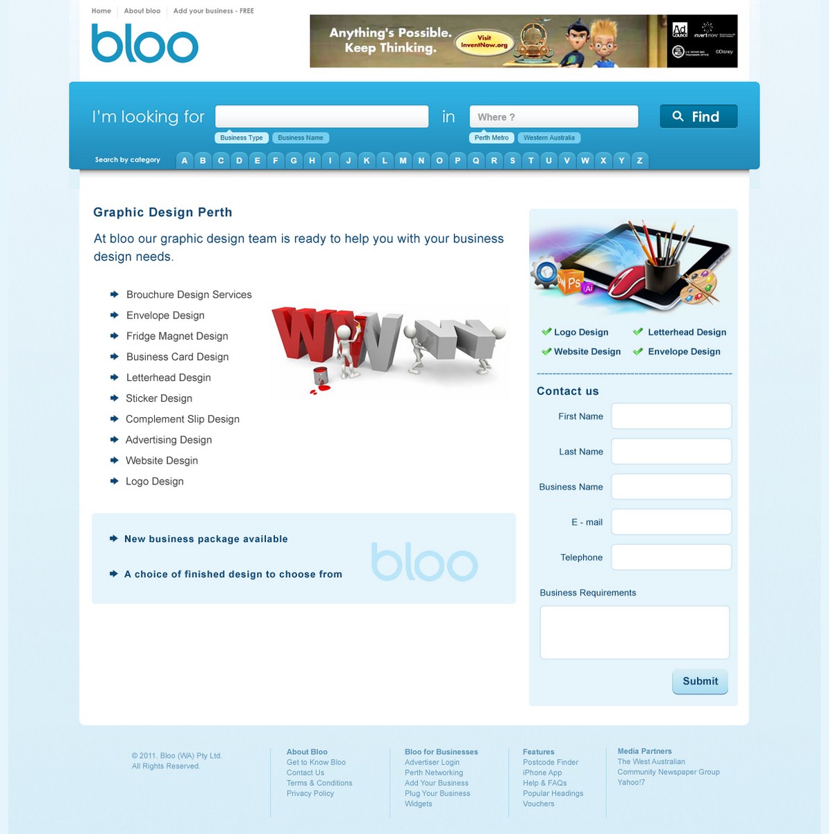 Web Design by pb for this project | Design #552575