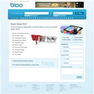 Web Design by pb for this project | Design: #552575