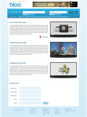 Web Design by pb for this project | Design: #552579