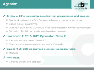 PowerPoint Design by Best Design Hub for Clear track Performance Ltd | Design: #13529845
