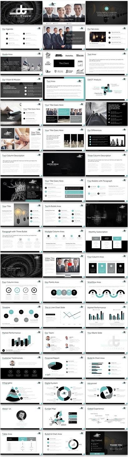 PowerPoint Design by Imazing for Clear track Performance Ltd | Design: #13551057
