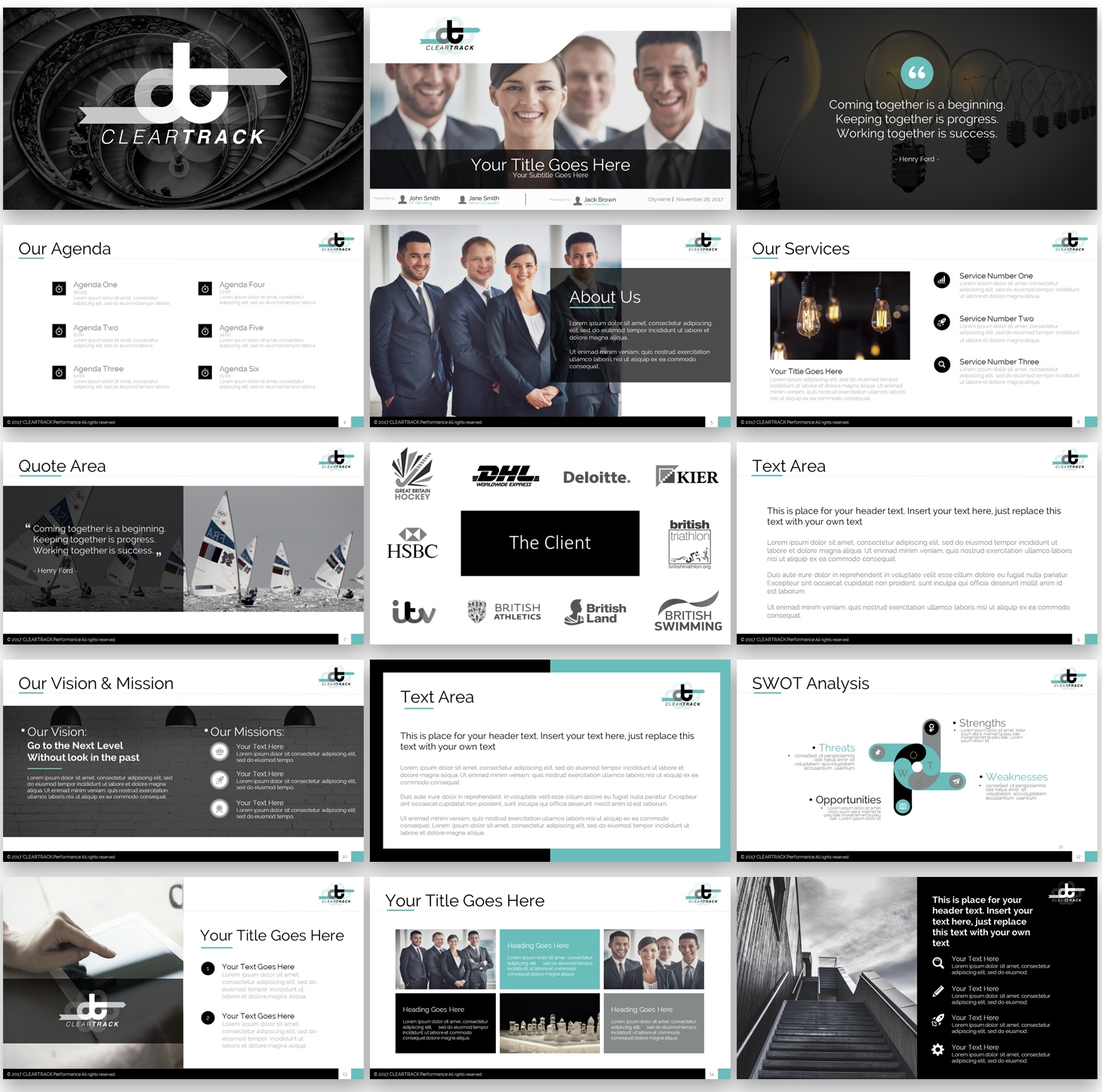 PowerPoint Design by Imazing for Clear track Performance Ltd | Design #13551060