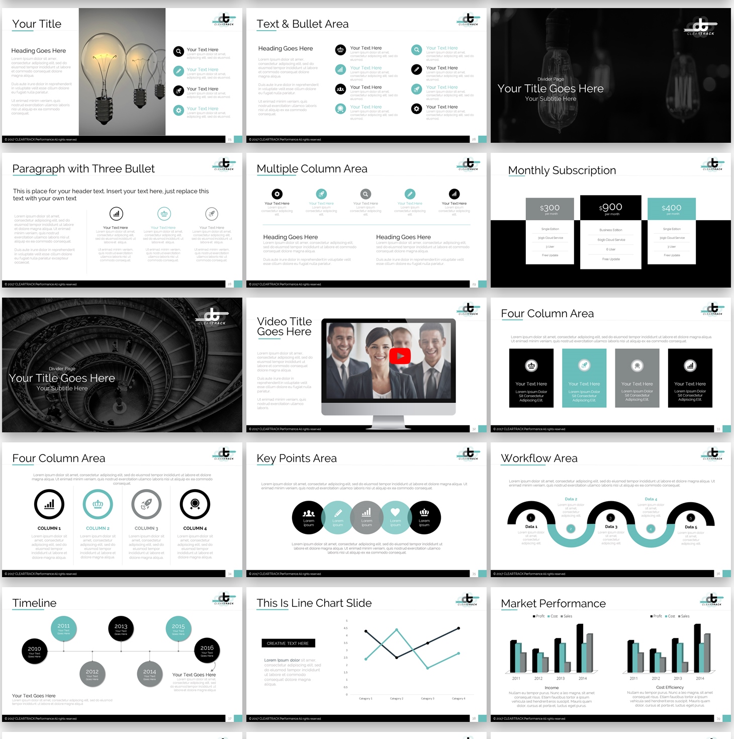 PowerPoint Design by Imazing for Clear track Performance Ltd | Design #13551061