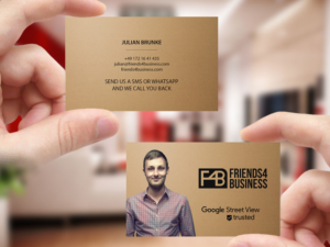 Visitenkarten-Design von Creations Box 2015 für dieses Projekt | Design: #13548482