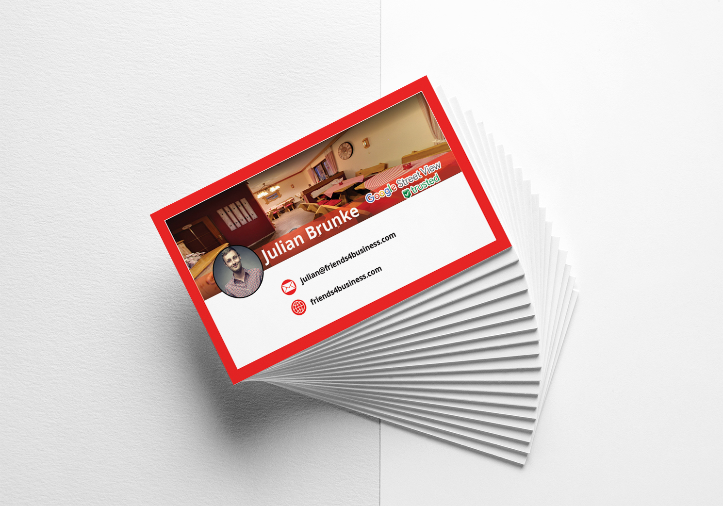 Business Card Design by Fardinkhan194 for this project | Design #13538646