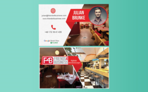 Business card design for modern StreetView agency | Design de Carte de Visite par Lesaba Design