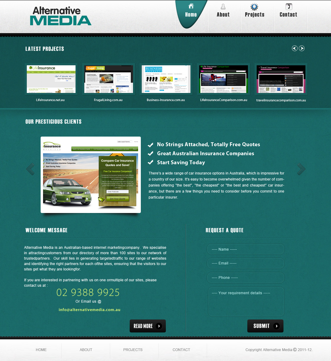 Web-Design von webxvision für Alternative Media | Design #543841