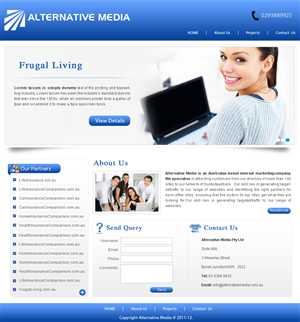 Web-Design von webxvision für Alternative Media | Design #551667