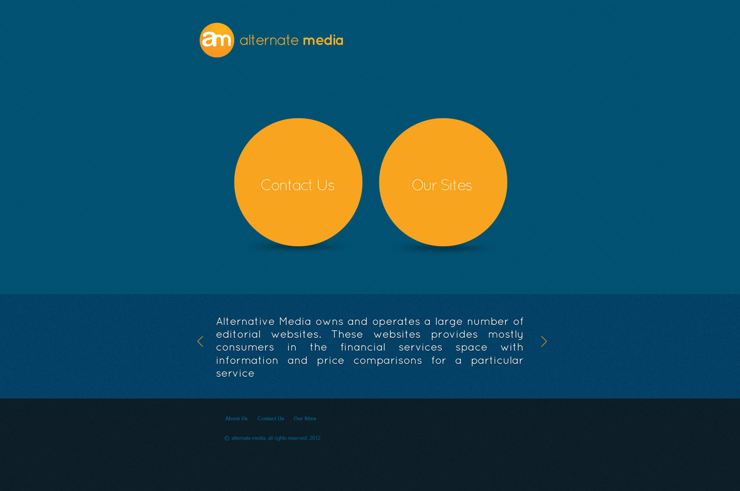 Web Design by artistraman for Alternative Media | Design #577915