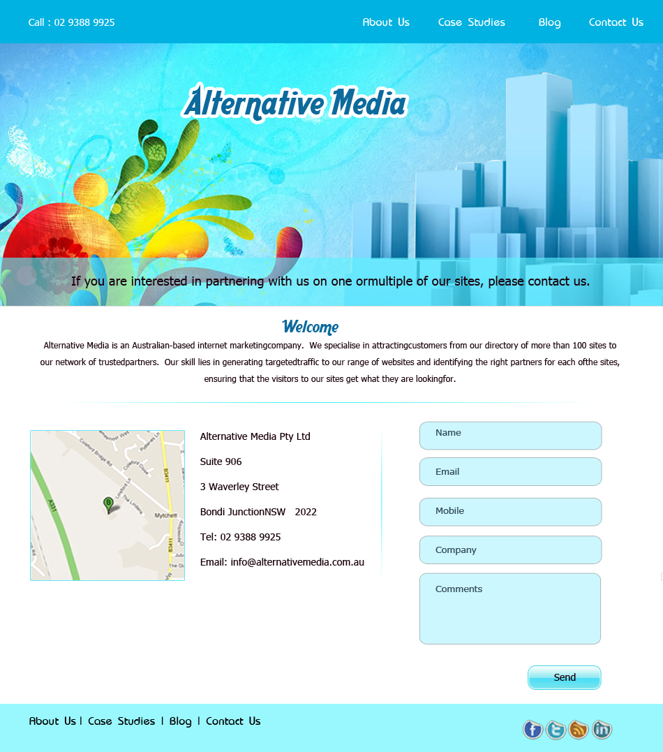 Web Design by pb for Alternative Media | Design #543403