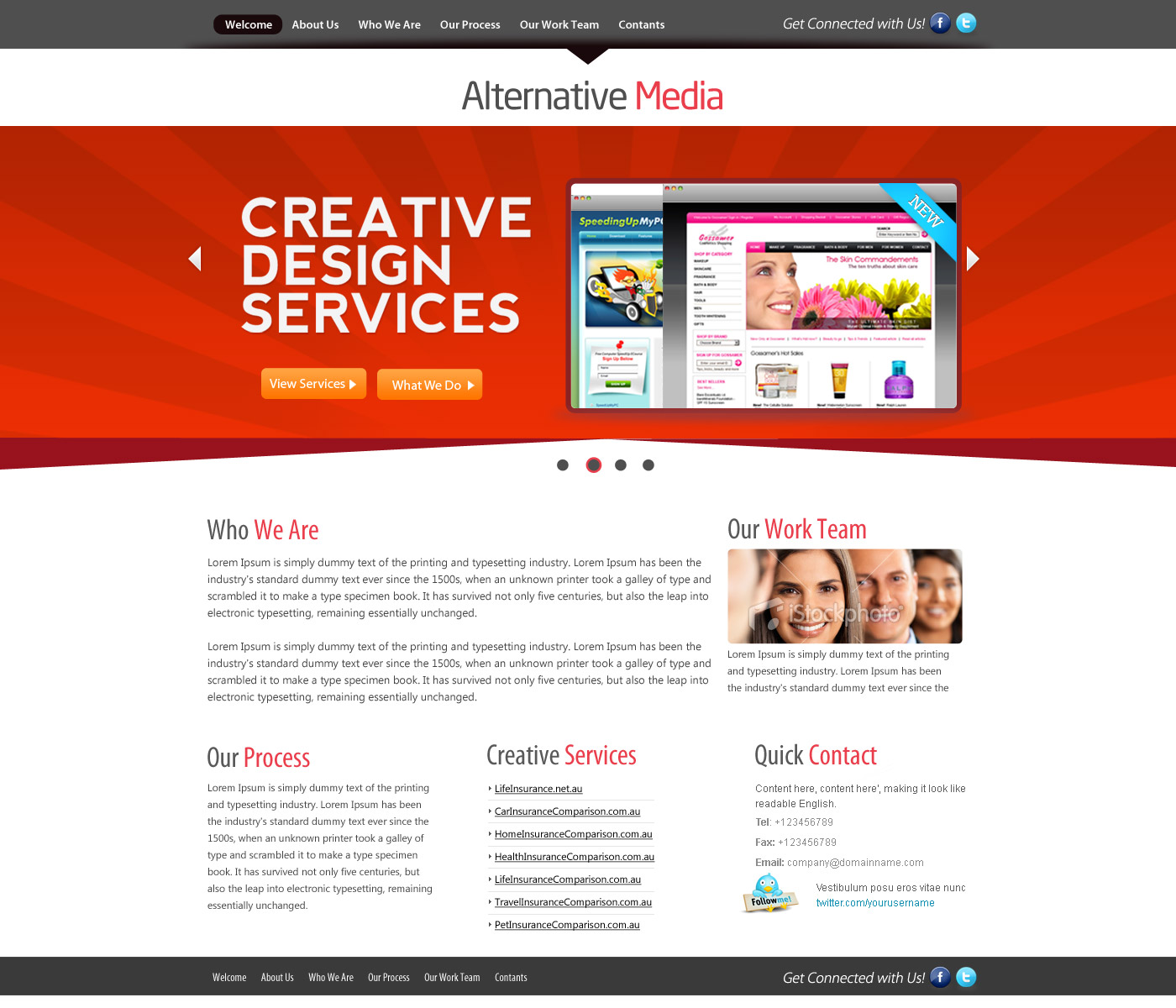Web Design by OM for Alternative Media | Design #546882