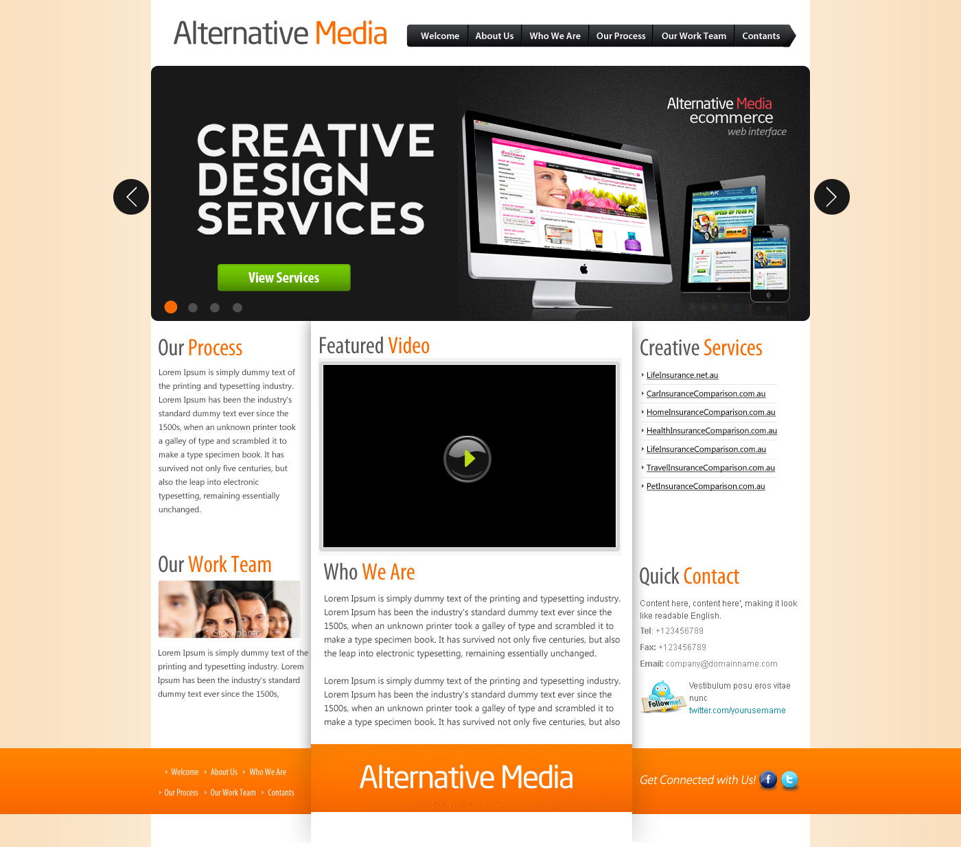 Web Design by OM for Alternative Media | Design #552755
