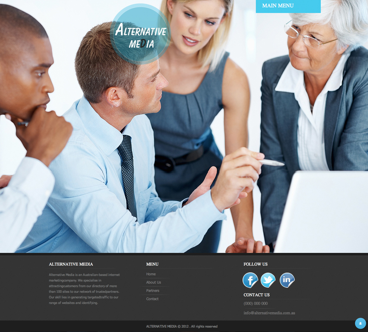 Web Design by RapraDesign for Alternative Media | Design #560637