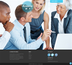 Web Design by RapraDesign for Alternative Media | Design: #560637