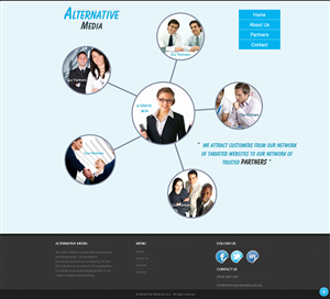 Web Design by RapraDesign for Alternative Media | Design: #563170