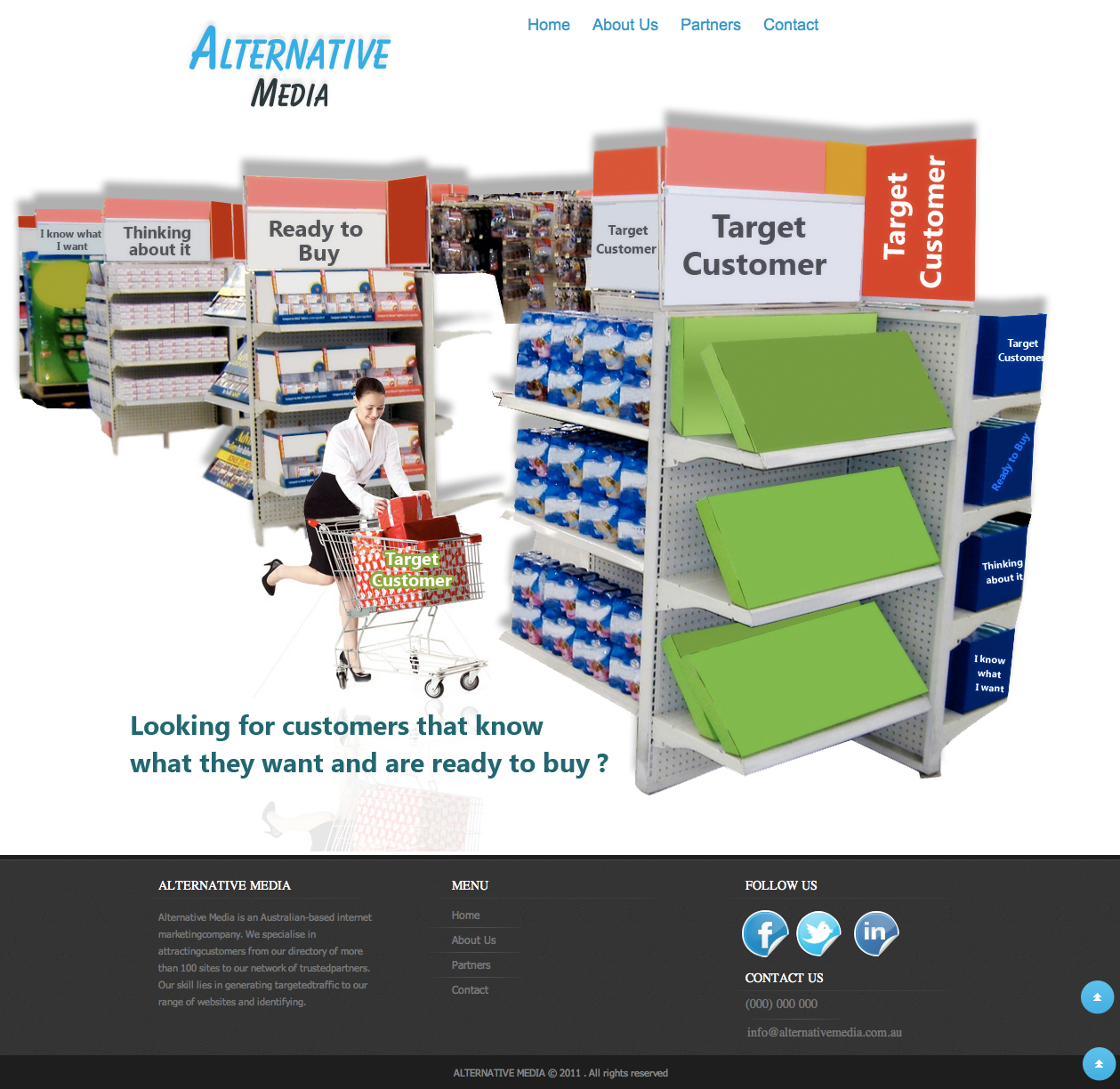 Web Design par RapraDesign pour Alternative Media | Design #578907