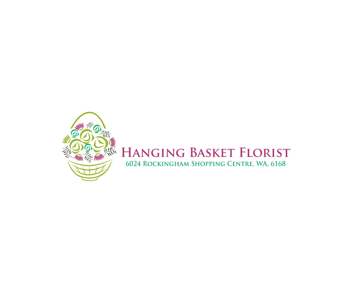 Logo Design by Mandarina for Hanging Basket Florist Pty Ltd | Design #2485174